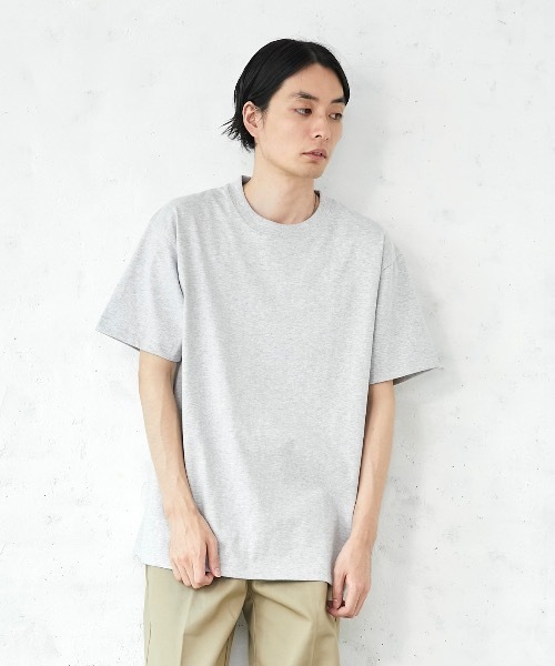 HANES(ヘインズ)の「【HANES/ヘインズ】【旅行・レジャーに】厚手で透けない BEEFY T-SHIRT 2P H5180-2 ビーフィー/Tシャツ/2枚組/無地/ユニセックス ヘビーウェイト(Tシャツ/カットソー・メンズ・ホワイト/ブラック/ネイビー/グレー・SMALL/MEDIUM/LARGE/X-LARGE/X-SMALL)」の20枚目の写真