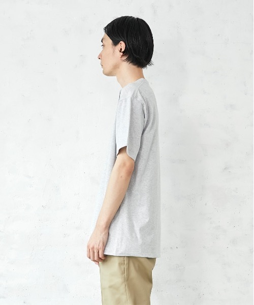 HANES(ヘインズ)の「【HANES/ヘインズ】【旅行・レジャーに】厚手で透けない BEEFY T-SHIRT 2P H5180-2 ビーフィー/Tシャツ/2枚組/無地/ユニセックス ヘビーウェイト(Tシャツ/カットソー・メンズ・ホワイト/ブラック/ネイビー/グレー・SMALL/MEDIUM/LARGE/X-LARGE/X-SMALL)」の17枚目の写真