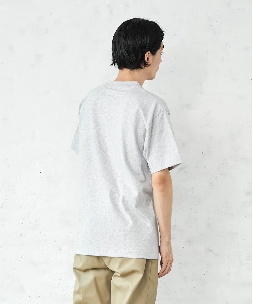 HANES(ヘインズ)の「【HANES/ヘインズ】【旅行・レジャーに】厚手で透けない BEEFY T-SHIRT 2P H5180-2 ビーフィー/Tシャツ/2枚組/無地/ユニセックス ヘビーウェイト(Tシャツ/カットソー・メンズ・ホワイト/ブラック/ネイビー/グレー・SMALL/MEDIUM/LARGE/X-LARGE/X-SMALL)」の16枚目の写真
