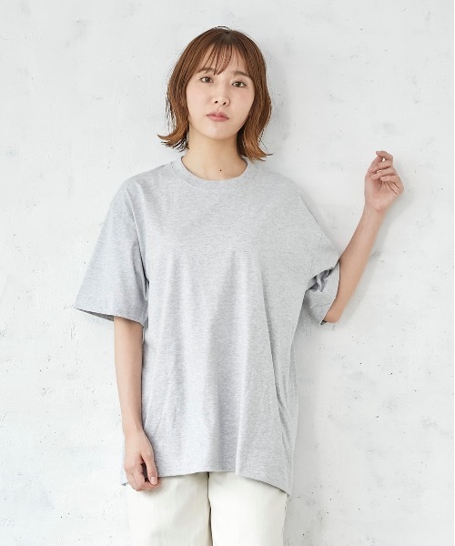 HANES(ヘインズ)の「【HANES/ヘインズ】【旅行・レジャーに】厚手で透けない BEEFY T-SHIRT 2P H5180-2 ビーフィー/Tシャツ/2枚組/無地/ユニセックス ヘビーウェイト(Tシャツ/カットソー・メンズ・ホワイト/ブラック/ネイビー/グレー・SMALL/MEDIUM/LARGE/X-LARGE/X-SMALL)」の19枚目の写真