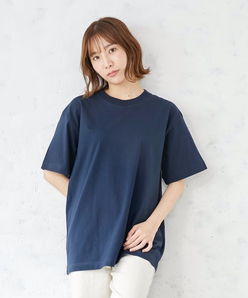 HANES(ヘインズ)の「【HANES/ヘインズ】【旅行・レジャーに】厚手で透けない BEEFY T-SHIRT 2P H5180-2 ビーフィー/Tシャツ/2枚組/無地/ユニセックス ヘビーウェイト(Tシャツ/カットソー・メンズ・ホワイト/ブラック/ネイビー/グレー・SMALL/MEDIUM/LARGE/X-LARGE/X-SMALL)」の8枚目の写真