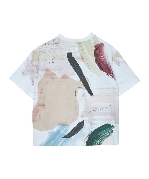 Ameri☆アメリ☆MARY PAINTING TEE ペインティング 半袖T Ameri（アメリ）の「MARY PAINTING TEE（Tシャツ/カットソー