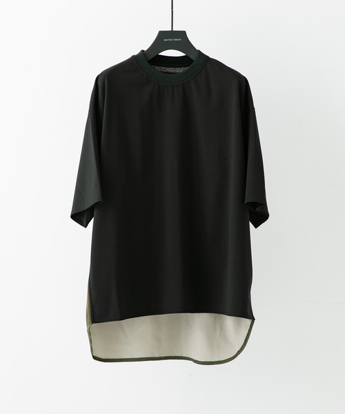 UNITED TOKYO（ユナイテッドトウキョウ）の「バックグラデーションＴ/オーバーサイズ（Tシャツ/カットソー・メンズ・ブラック/グレー・1/2/3）」の16枚目の写真