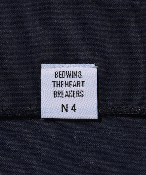 BEDWIN（ベドウィン）の「＜BEDWIN（ベドウィン）＞ BANDANA MONK/シャツ（シャツ/ブラウス・メンズ・ブラック/ネイビー・3/4/2）」の6枚目の写真