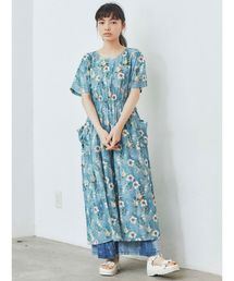 merry jenny | flower paintロングワンピース(ワンピース)