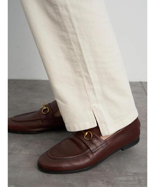 AMERICAN HOLIC(アメリカンホリック)の「裾スリットコーデュロイストレート 〇*(その他パンツ・レディース・ブラック/ブラウン/アイボリー/グレイッシュベージュ・SMALL/MEDIUM/LARGE)」の15枚目の写真