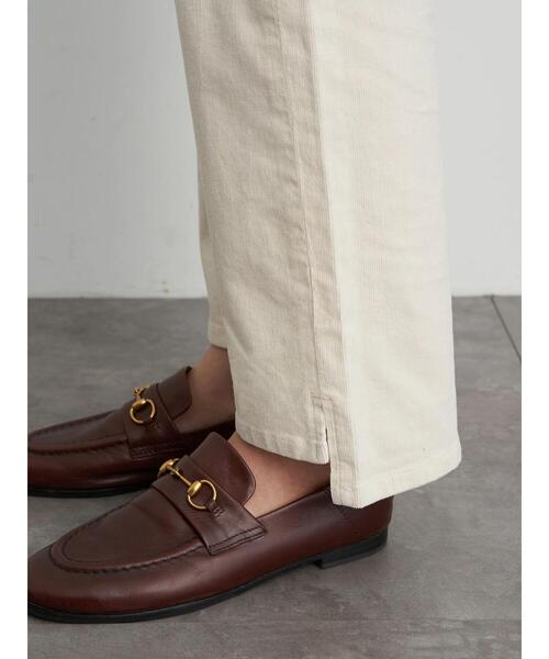 AMERICAN HOLIC(アメリカンホリック)の「裾スリットコーデュロイストレート 〇*(その他パンツ・レディース・ブラック/ブラウン/アイボリー/グレイッシュベージュ・SMALL/MEDIUM/LARGE)」の16枚目の写真