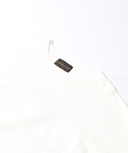 PENDLETON（ペンドルトン）の「[PENDLETON/ペンドルトン] 別注 バックハーディングプリントロングスリーブTシャツ（Tシャツ/カットソー・レディース・ホワイト/ブラック/ベージュ/グレー・M/L/S/XL）」の6枚目の写真