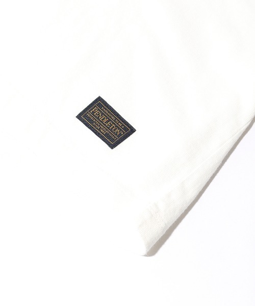 PENDLETON（ペンドルトン）の「[PENDLETON/ペンドルトン] 別注 バックハーディングプリントロングスリーブTシャツ（Tシャツ/カットソー・レディース・ホワイト/ブラック/ベージュ/グレー・M/L/S/XL）」の7枚目の写真