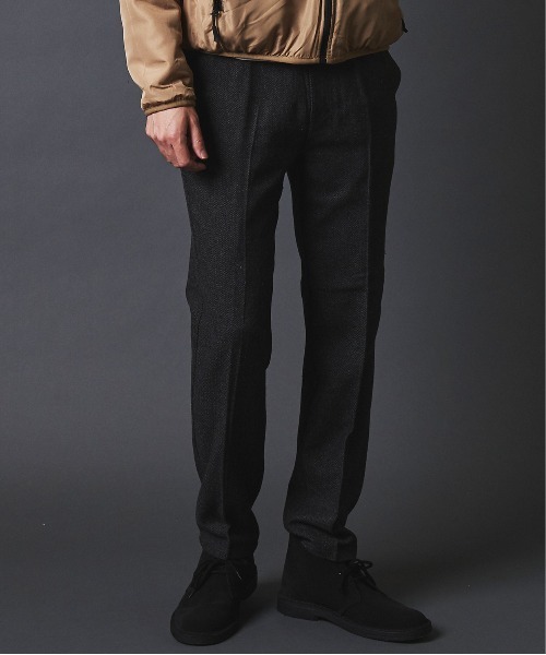 THE TWENTYSEVEN（ザ トゥエンティーセブン）の「THE TWENTYSEVEN：WOOL NEP TAPERED PANT ウールネップ テーパードパンツ（スラックス・メンズ・グレー/チャコールグレー/グレー系その他/グレー系その他2・M/L/XL）」の11枚目の写真