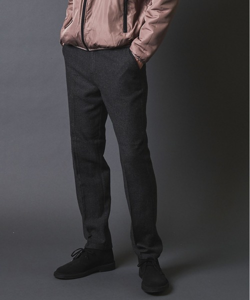 THE TWENTYSEVEN（ザ トゥエンティーセブン）の「THE TWENTYSEVEN：WOOL NEP TAPERED PANT ウールネップ テーパードパンツ（スラックス・メンズ・グレー/チャコールグレー/グレー系その他/グレー系その他2・M/L/XL）」の12枚目の写真
