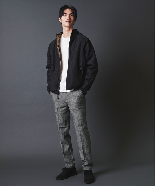 THE TWENTYSEVEN（ザ トゥエンティーセブン）の「THE TWENTYSEVEN：WOOL NEP TAPERED PANT ウールネップ テーパードパンツ（スラックス・メンズ・グレー/チャコールグレー/グレー系その他/グレー系その他2・M/L/XL）」の17枚目の写真