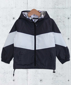 UNISEX》Prime-Over Different Material Combination Truck Jacket/異