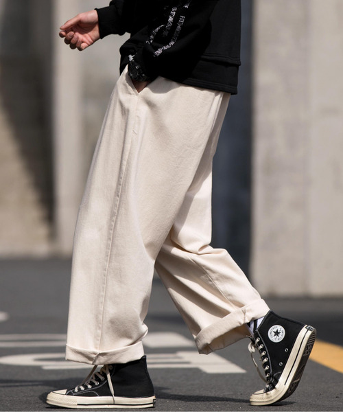 【セール】【neos -addictive design-】ワイドシルエット バルーン デニムパンツ（デニムパンツ）｜neos（ネオス）