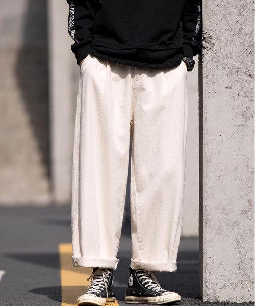 【セール】【neos -addictive design-】ワイドシルエット バルーン デニムパンツ（デニムパンツ）｜neos（ネオス）