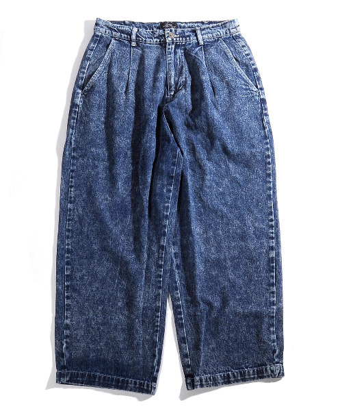 【セール】【neos -addictive design-】ワイドシルエット バルーン デニムパンツ（デニムパンツ）｜neos（ネオス）