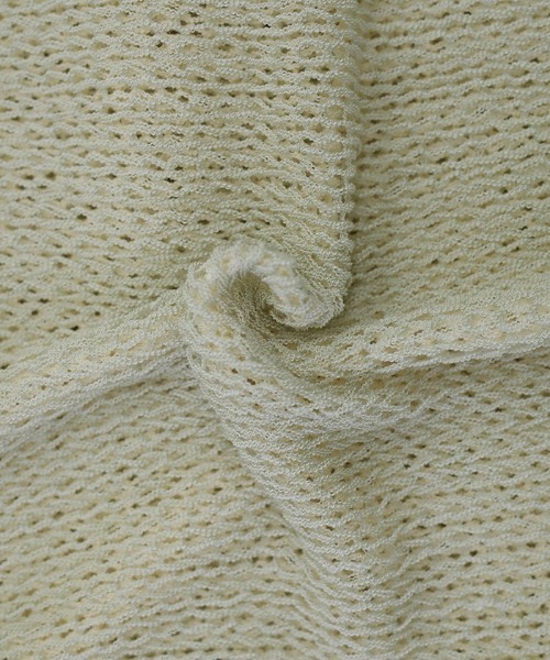 select MOCA(セレクトモカ)の「2021 SS トゥープライデザインニット(ニット/セーター・レディース・オフホワイト/ミント・FREE)」の21枚目の写真