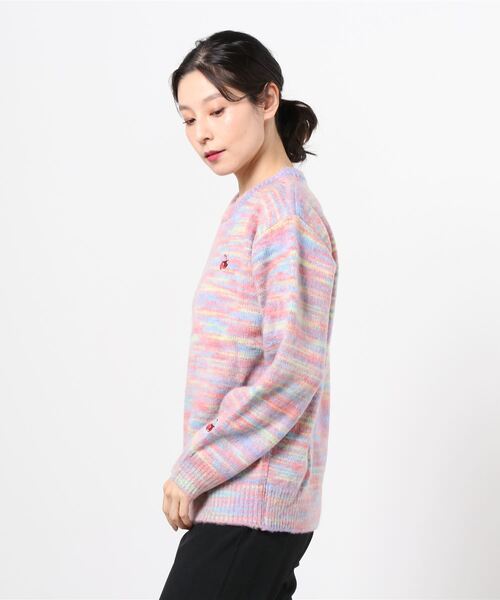 KIRSH（キルシー）の「【KOREA KIRSH オリジナルライン】『KIRSH/キルシー』SMALL CHERRY DYEING KNIT/スモール チェリー ダイイング ニット（ニット/セーター・レディース・ピンク/ブルー・FREE）」の15枚目の写真