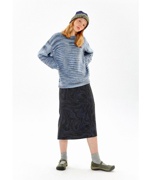 KIRSH（キルシー）の「【KOREA KIRSH オリジナルライン】『KIRSH/キルシー』SMALL CHERRY DYEING KNIT/スモール チェリー ダイイング ニット（ニット/セーター・レディース・ピンク/ブルー・FREE）」の19枚目の写真