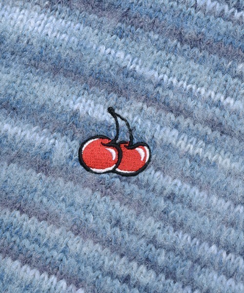 KIRSH（キルシー）の「【KOREA KIRSH オリジナルライン】『KIRSH/キルシー』SMALL CHERRY DYEING KNIT/スモール チェリー ダイイング ニット（ニット/セーター・レディース・ピンク/ブルー・FREE）」の5枚目の写真
