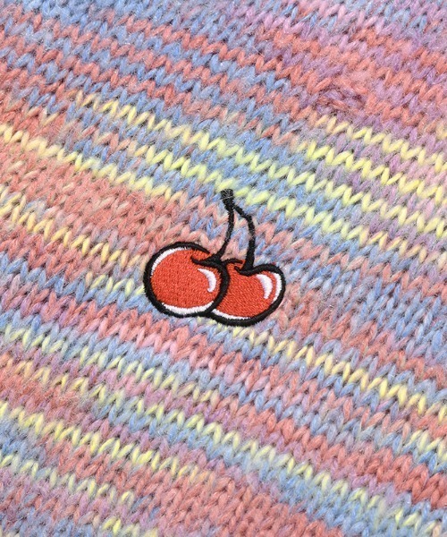 KIRSH（キルシー）の「【KOREA KIRSH オリジナルライン】『KIRSH/キルシー』SMALL CHERRY DYEING KNIT/スモール チェリー ダイイング ニット（ニット/セーター・レディース・ピンク/ブルー・FREE）」の9枚目の写真