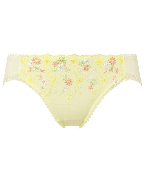 AMOSTYLE BY TRIUMPH(アモスタイルバイトリンプ)の「デイジーガーデン レギュラーショーツ AMST1336 Hikini JX(ショーツ・レディース・ホワイト/ライトブルー/ネイビー/ピンク/イエロー/グリーン・M/L)」の5枚目の写真