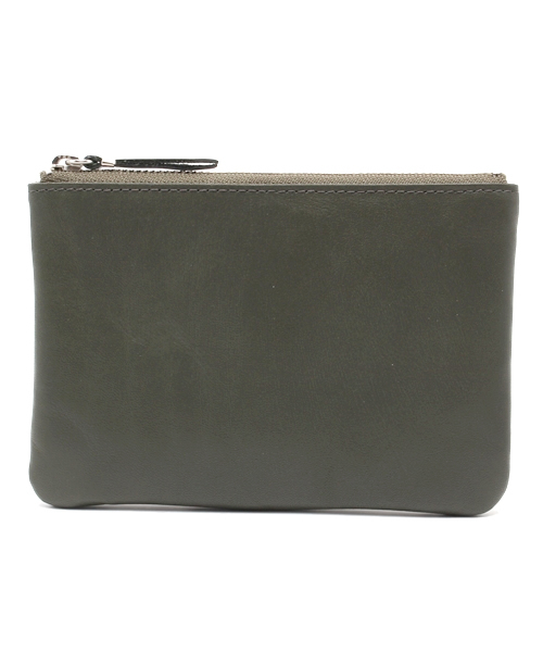 FABRICK【Hiroshi Iguchi & Kensei Yabuno】 LEATHER ZIP POUCH 