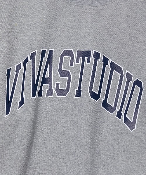 VIVASTUDIO(ビバスタジオ)の「COLLEGE LOGO CREWNECK(スウェット・メンズ・ネイビー/ブラック/グレー・SMALL/X-LARGE/MEDIUM/LARGE)」の11枚目の写真