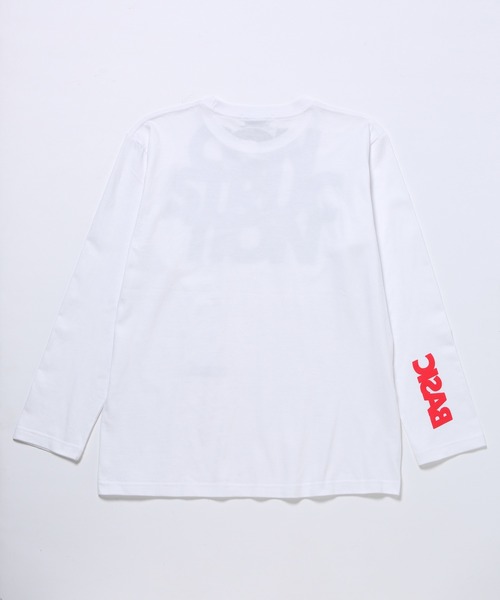 ADAM ET ROPE'(アダムエロペ)の「【TYPOGRAFFITI 4 ADAM ET ROPE'】CONSTRUCTION LST(Tシャツ/カットソー・メンズ・ホワイト/ブラック・L/M/XL)」の3枚目の写真
