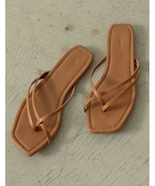 Re:EDIT（リエディ）の「クロストングビーチサンダル（サンダル・レディース・ブラック/シルバー/キャメル/ゴールド/グレイッシュベージュ/パイソン・SMALL/MEDIUM/X-SMALL/LARGE/X-LARGE/XX-LARGE/XXX-LARGE）」の16枚目の写真