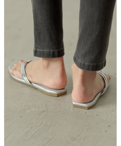 Re:EDIT（リエディ）の「クロストングビーチサンダル（サンダル・レディース・ブラック/シルバー/キャメル/ゴールド/グレイッシュベージュ/パイソン・SMALL/MEDIUM/X-SMALL/LARGE/X-LARGE/XX-LARGE/XXX-LARGE）」の18枚目の写真