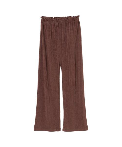 koe（コエ）の「楊柳パンツ＊（その他パンツ・レディース・ミント/ブラウン・FREE）」の3枚目の写真