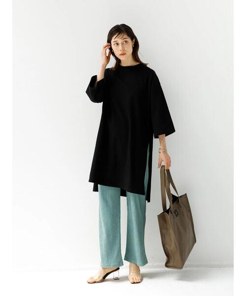 koe（コエ）の「楊柳パンツ＊（その他パンツ・レディース・ミント/ブラウン・FREE）」の6枚目の写真