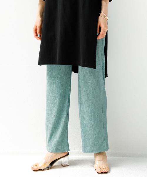 koe（コエ）の「楊柳パンツ＊（その他パンツ・レディース・ミント/ブラウン・FREE）」の2枚目の写真