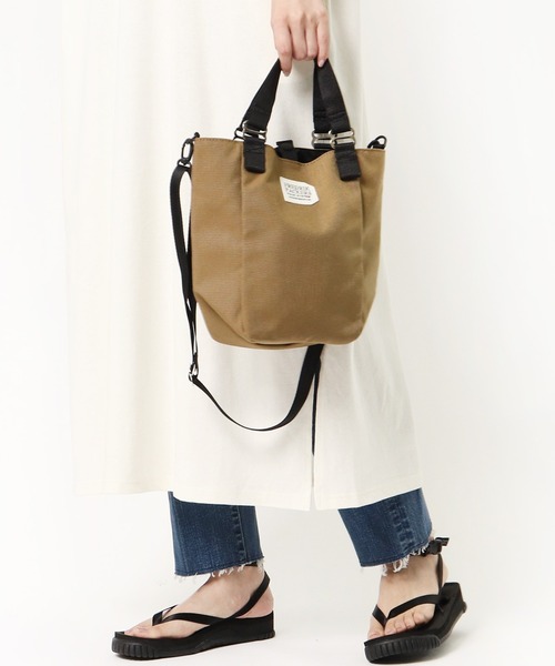 FREDRIK PACKERS（フレドリックパッカーズ）の「・ FREDRIK PACKERS / フレドリックパッカーズ ミッショントート MISSION TOTE XS（ショルダーバッグ・レディース・ベージュ/その他1/ブラック/その他2/ホワイト・FREE）」の20枚目の写真