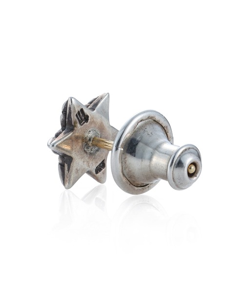 LION HEART(ライオンハート)の「LH HOWL ヘキサグラムスターピアス/シルバー925(ピアス(片耳用)・メンズ・シルバー・ONE SIZE)」の17枚目の写真