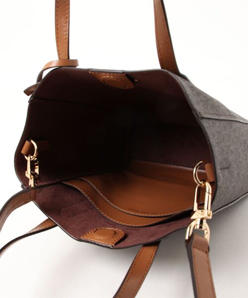 MICHAEL KORS（マイケルコース）の「SINCLAIR(シンクレア) ショッパー トート スモール - MKシグネチャー（トートバッグ・レディース・ブラウン系その他・FREE）」の3枚目の写真