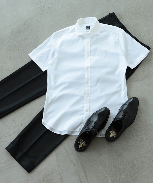 BEAMSF ビームスエフ ロイヤルオックスフォード サックス ドレスシャツ サイズ40 新品 BEAMS Fロイヤルオックスフォード カッタウェイカラーシャツ XL