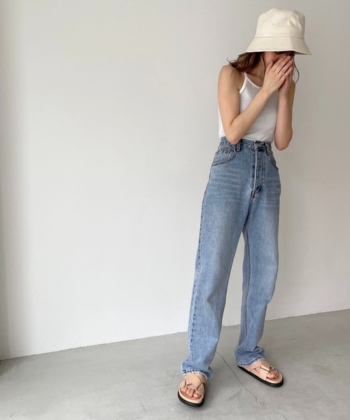 CANAL JEAN（キャナルジーン）の「from Lagoon(フロムラグーン) ゴムソールレザーストラップサンダル（サンダル・レディース・ブラック/ベージュ・38/39/36/37）」の4枚目の写真