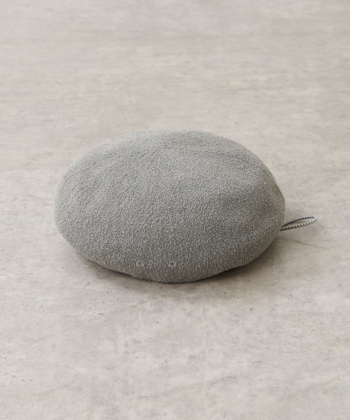 PUAL CE CIN(ピュアルセシン)の「【SUBLIME】LOOP YARN BERET/ループヤーンベレー帽(ハンチング/ベレー帽・レディース・ブラック/グレー・FREE)」の5枚目の写真