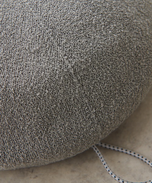 PUAL CE CIN(ピュアルセシン)の「【SUBLIME】LOOP YARN BERET/ループヤーンベレー帽(ハンチング/ベレー帽・レディース・ブラック/グレー・FREE)」の9枚目の写真
