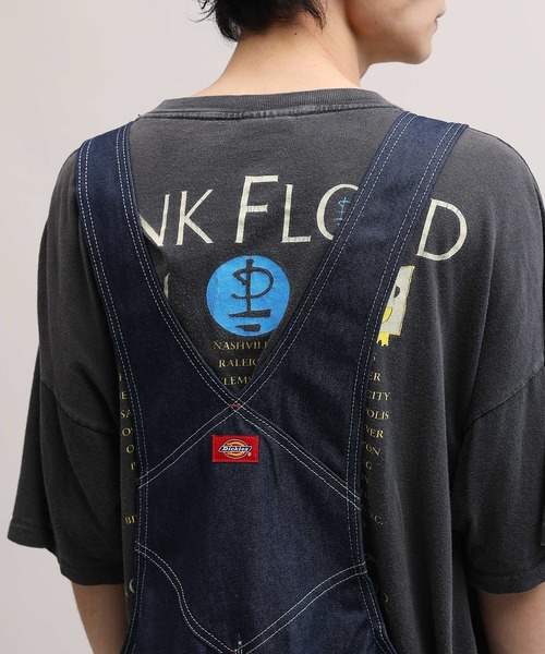 Dickies(ディッキーズ)の「Dickies / ディッキーズ Overall オーバーオール / オールインワン(サロペット/オーバーオール・メンズ・ブラウン/インディゴブルー/ライトインディゴブルー/ストライプ/ホワイト/ブラック・30inch/34inch/32inch/36inch/38inch)」の8枚目の写真