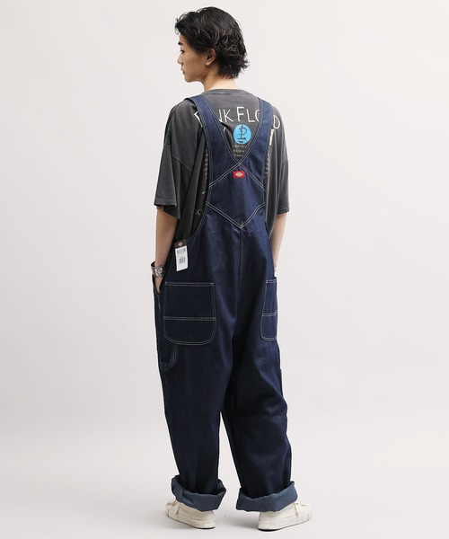 Dickies(ディッキーズ)の「Dickies / ディッキーズ Overall オーバーオール / オールインワン(サロペット/オーバーオール・メンズ・ブラウン/インディゴブルー/ライトインディゴブルー/ストライプ/ホワイト/ブラック・30inch/34inch/32inch/36inch/38inch)」の18枚目の写真