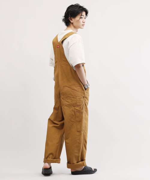 Dickies(ディッキーズ)の「Dickies / ディッキーズ Overall オーバーオール / オールインワン(サロペット/オーバーオール・メンズ・ブラウン/インディゴブルー/ライトインディゴブルー/ストライプ/ホワイト/ブラック・30inch/34inch/32inch/36inch/38inch)」の22枚目の写真