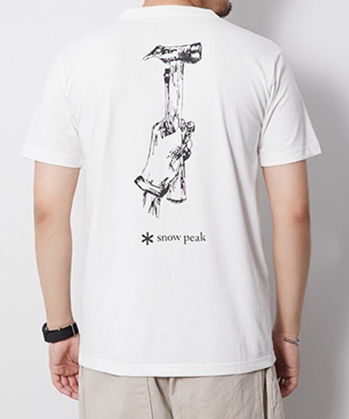  peak ホワイト　Tシャツ 楽天市場】スノーピーク tシャツ（カラーホワイト）（メンズ