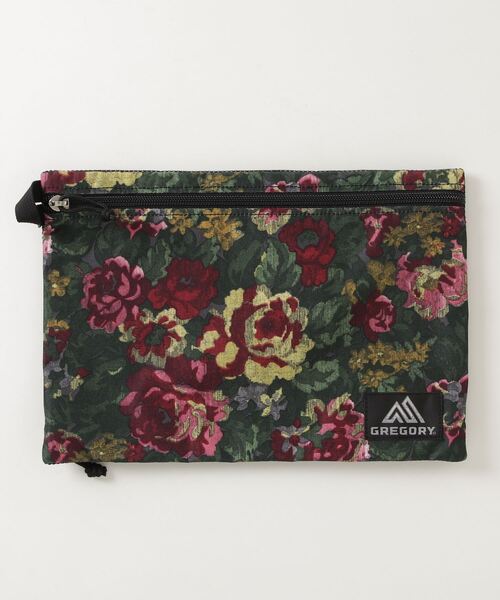 GREGORY（グレゴリー）の「ENVELOPE POUCH A4 / エンベロープポーチ A4 / ガーデンタペストリー（ポーチ・メンズ・レッド系その他・FREE）」の2枚目の写真