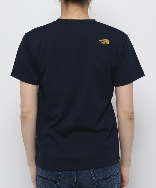 THE NORTH FACE（ザノースフェイス）の「【THE NORTH FACE(ザノースフェイス)】CFロゴTEE（Tシャツ/カットソー・レディース・ホワイト/ネイビー/グレー・MEDIUM）」の15枚目の写真