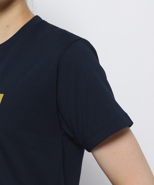 THE NORTH FACE（ザノースフェイス）の「【THE NORTH FACE(ザノースフェイス)】CFロゴTEE（Tシャツ/カットソー・レディース・ホワイト/ネイビー/グレー・MEDIUM）」の8枚目の写真