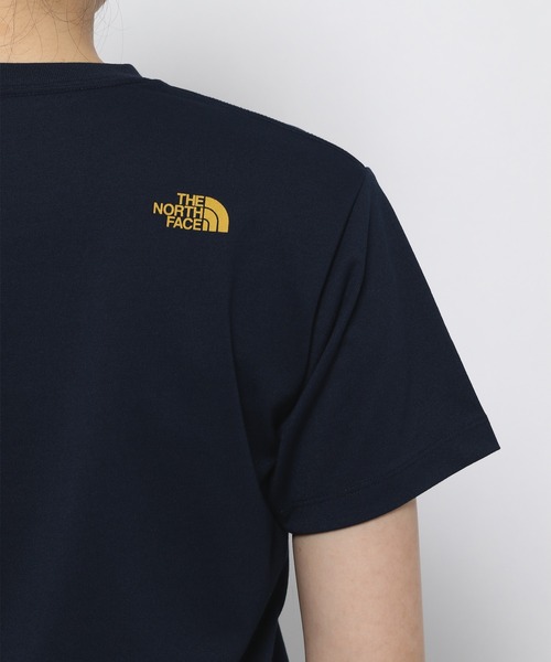 THE NORTH FACE（ザノースフェイス）の「【THE NORTH FACE(ザノースフェイス)】CFロゴTEE（Tシャツ/カットソー・レディース・ホワイト/ネイビー/グレー・MEDIUM）」の7枚目の写真