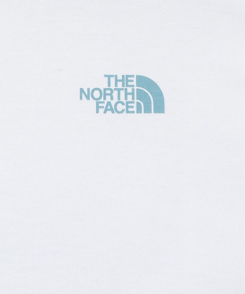 THE NORTH FACE（ザノースフェイス）の「【THE NORTH FACE(ザノースフェイス)】CFロゴTEE（Tシャツ/カットソー・レディース・ホワイト/ネイビー/グレー・MEDIUM）」の16枚目の写真